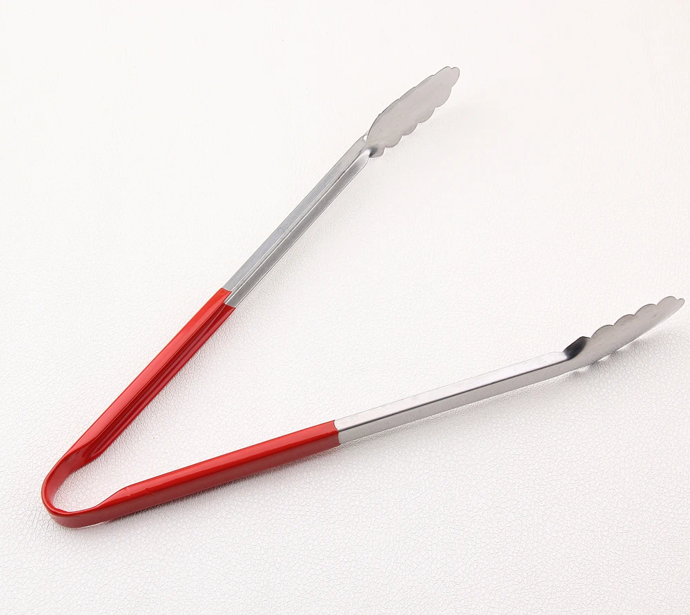 Bulk Stainless Steel Pp Nylon Tongs Set