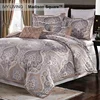 Wholesale Cheap Cotton Printed Medallion Damask Carrington Maple Duvet Comforter Sets Cotton Bed Sheets