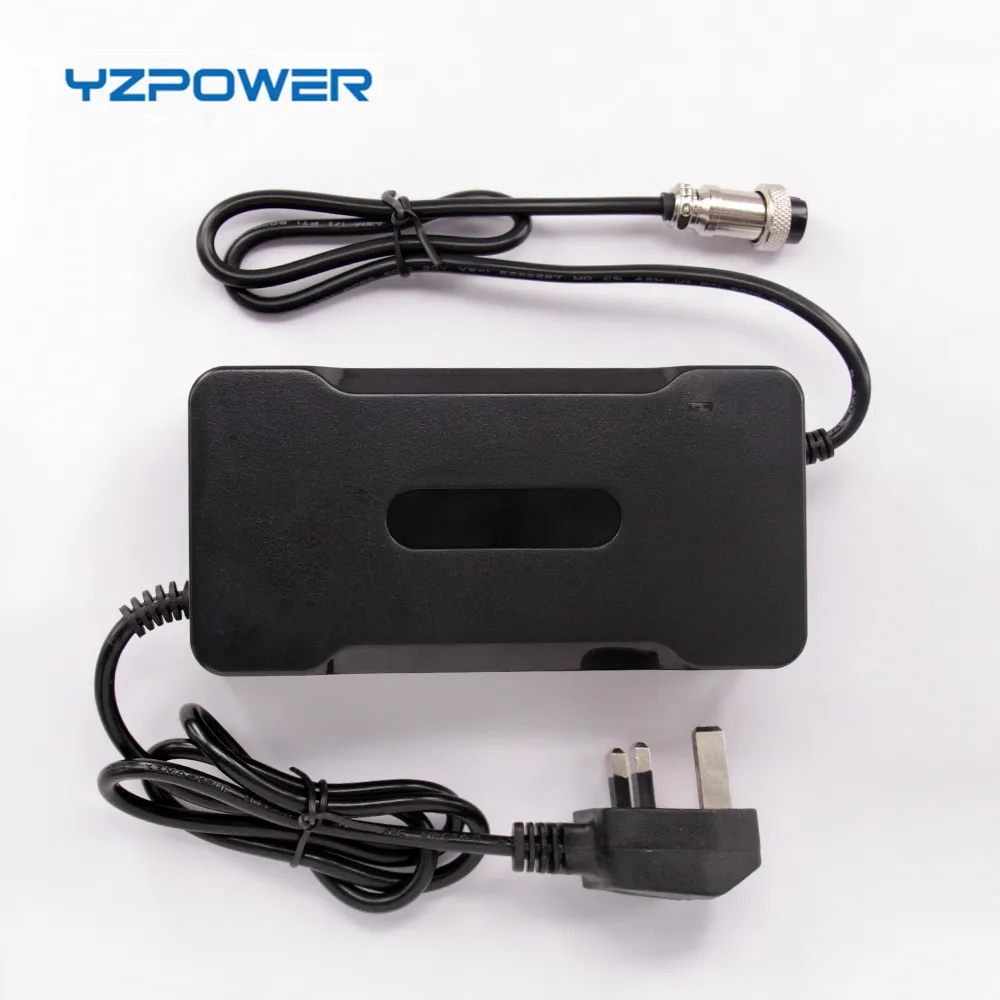 

YZPOWER Energy Power Supply Forklift Battery Charger For 36V Lithium Battery, Black battery charger