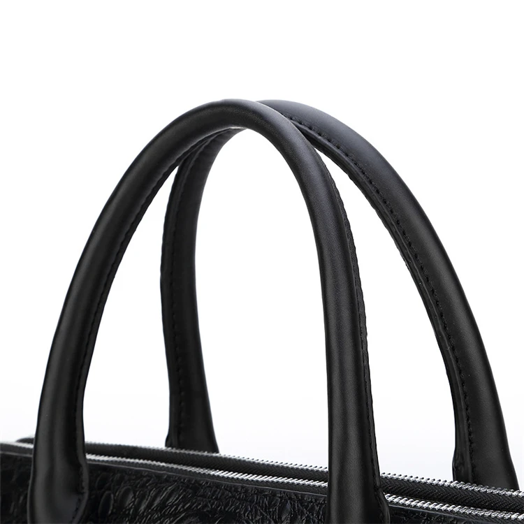 custom tote business men genuine crocodile leather briefcase