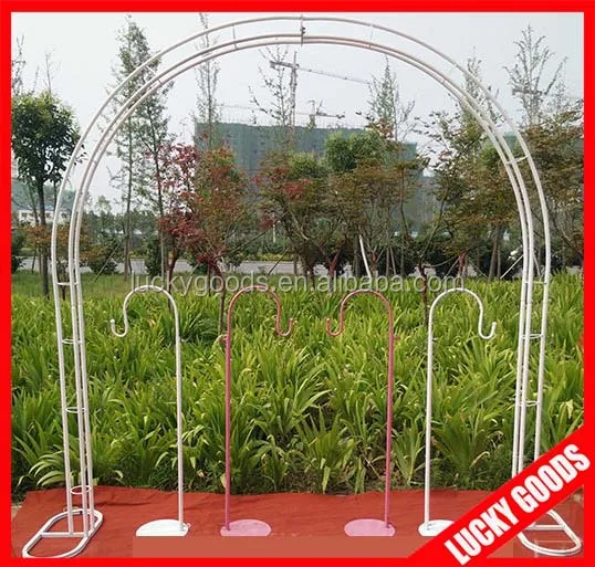 
customized heart shape metal garden wedding arch wholesale 