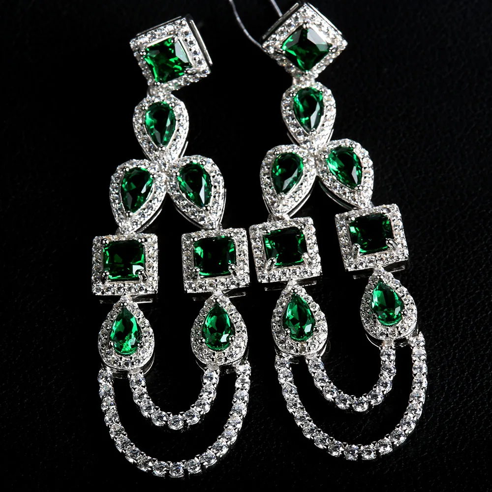 silver costume earrings