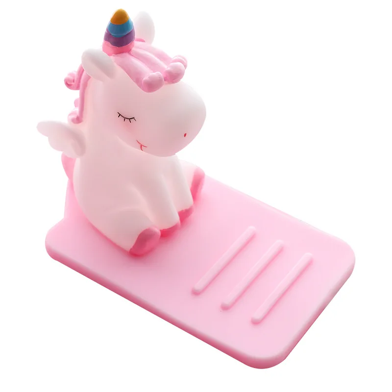 

New arrival! hot saling silicone unique cell phone holder, Three colors
