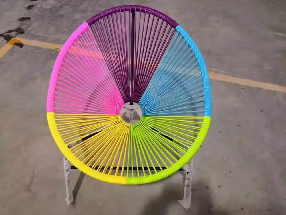 
Wholesale Indoor Outdoor Steel Wicker Patio Acapulco chair 