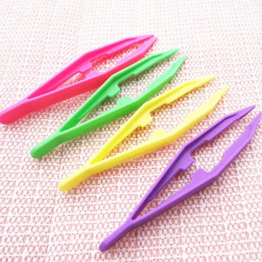 

Safety plastic tweezer for kids, Colorful