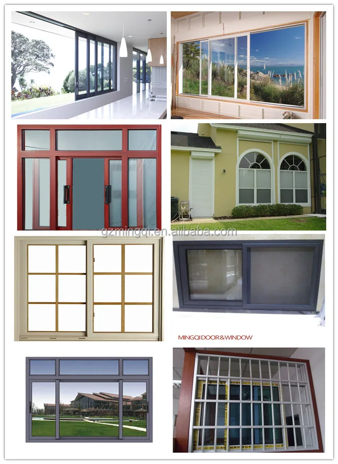 Vertical slider window , aluminum slider window , glass slider window