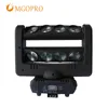 China supplier high quality 4 in 1 dmx rgbw 8x10w moving head led bar beam spider light