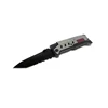 new design firesteel fire starter LED light flashlight survival folding hunting knife survival