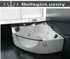 Whirlpool spa 1520mm bath spa massage jets taps lights touch panels waste pillow