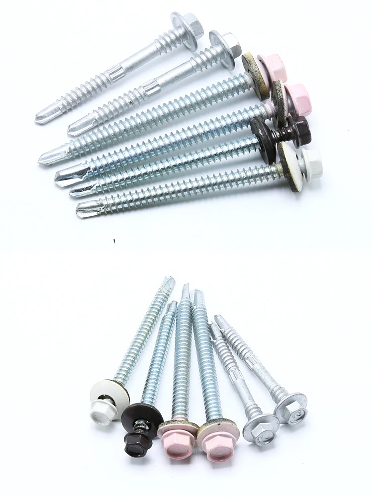 Self Drilling Screw Sandwich Panel Screw With Rubber Washer Buy