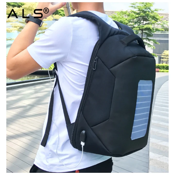 Outdoor Solar Panel Backpack Usb Charger Battery Power Bank Solar ...