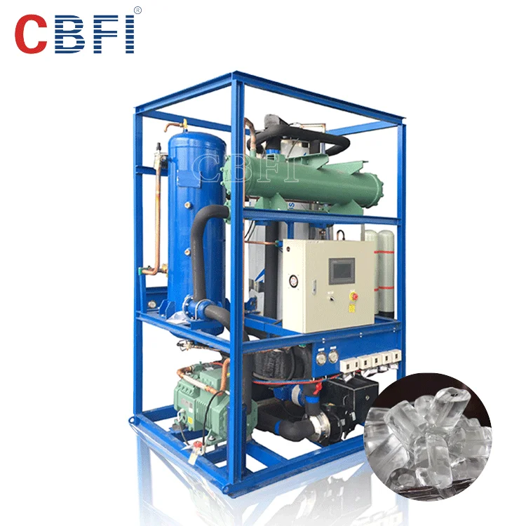 CBFI directly eat tube ice maker machine 5tons per day for sale