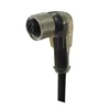 M12 NPN PNP LED Lamp Indicator Female Injected Cable Sensor Connector 3/4/5 Pins 90 Degree Angled IP67 Waterproof (IBEST)