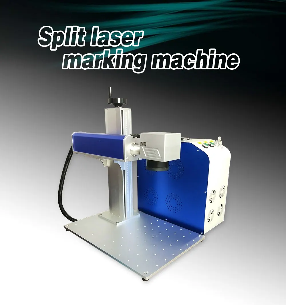 20w fiber laser marking machine jewelry metal laser engraving machine  for stainless steel metal lase