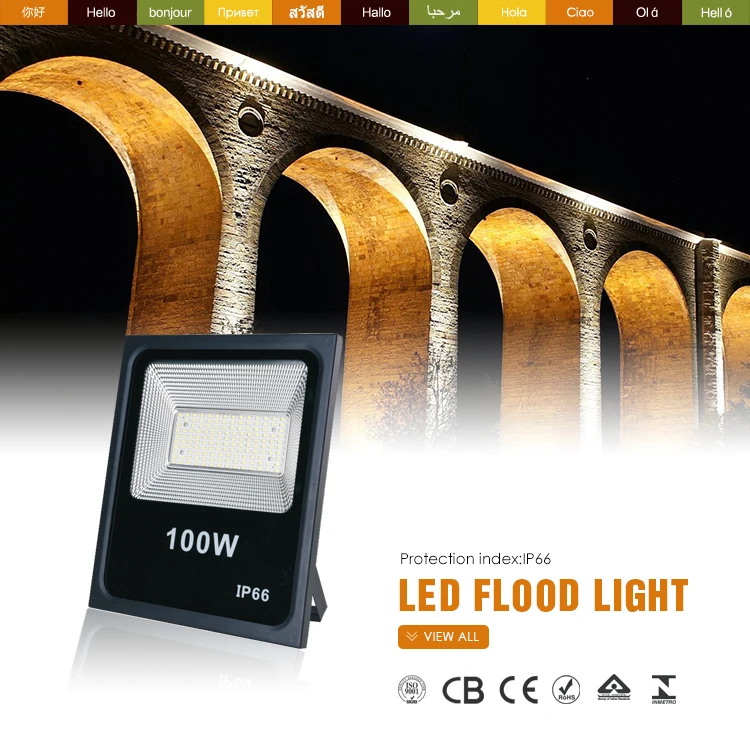 Hot selling SMD solar led flood lights advertising billboard led flood light