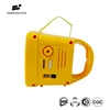Durable Patent Replaceable Battery Portable Solar Lamp With a Function of FM Radio
