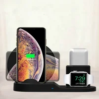 

new 2019 trending products N30 3 in 1 qi wireless charger dropshipping for iphone charging dock