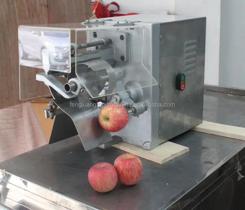 apple slicer peeler coring machine
