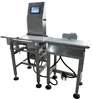 check weighing conveyor system with air blast diverter