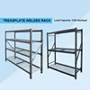 Adjustable wire rack shelves/stainless steel wire mesh shelves/ treadplate welded rack