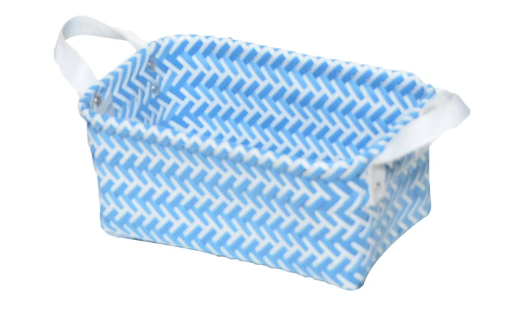 plastic woven basket bag