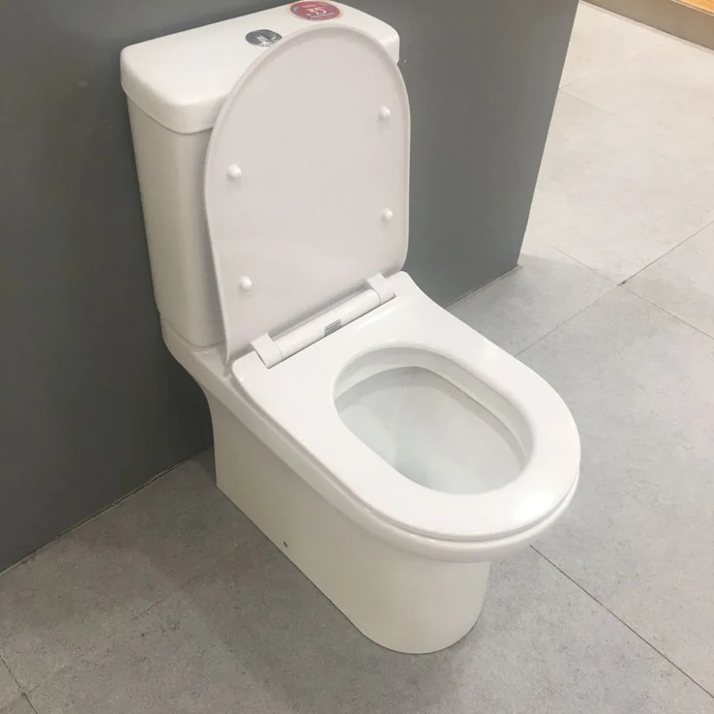 Huida Sanitary Ware Bathroom Two Piece Ptrap Washdown Toilet Gravuty