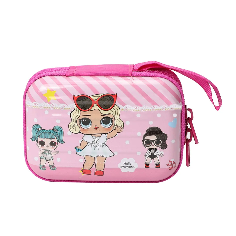 

TOPSTHINK Girls surprise portable big coin purse cute for girl pink with Zipper new design Multi-function, 6 colors