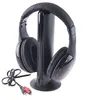 Hot Sale Fashion Headset 5in1 Hi-Fi Wireless Headphones Portable Noise-canceling Earphone PC Laptop TV FM Radio MK970