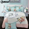 Custom home hotel suppliers queen style 100% cotton fabric bed sheet