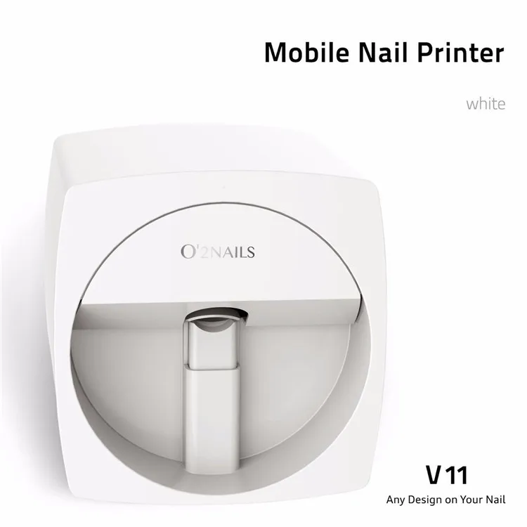 O2NAILS Automatic Nail Painting Easy All-Intelligent 3D Nail Printers wifi nail printer