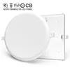 PC aluminum Embedded downlight 100lm/w smd2835 iP54 led ceiling panel light