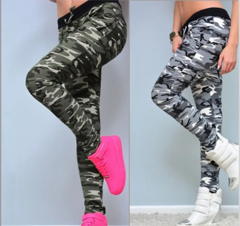 

latest design ladies slim fit sweatpants wholesale women camo baseball pants, Black;wine red;blue;army green;khaki