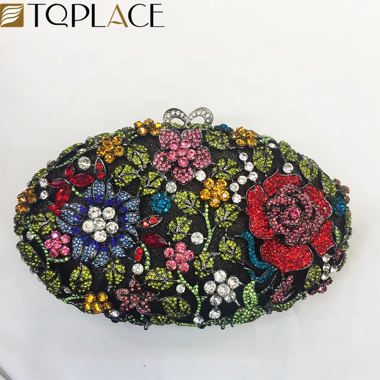 

2019 rhinestones women clutch bags ladies Vintage Evening bags Wedding bridal Purse bags