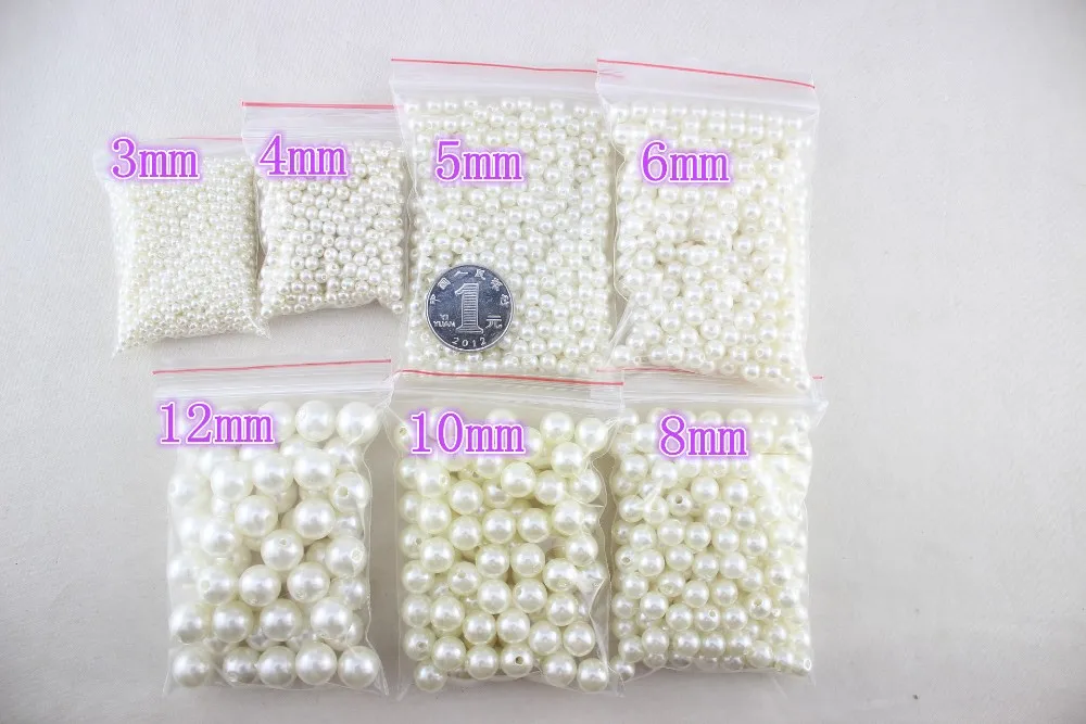 
ABS Imitation Pearls round Bead round for DIY superior quality accessories 