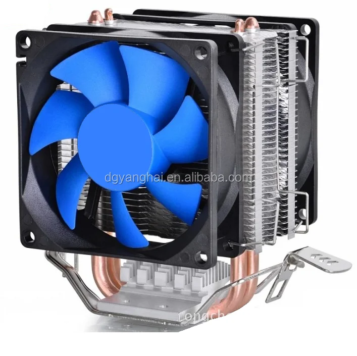 Tower Cooling Fan Cooler For Pc With 2 Dual Fans 2,4,6 Copper Heatpipe