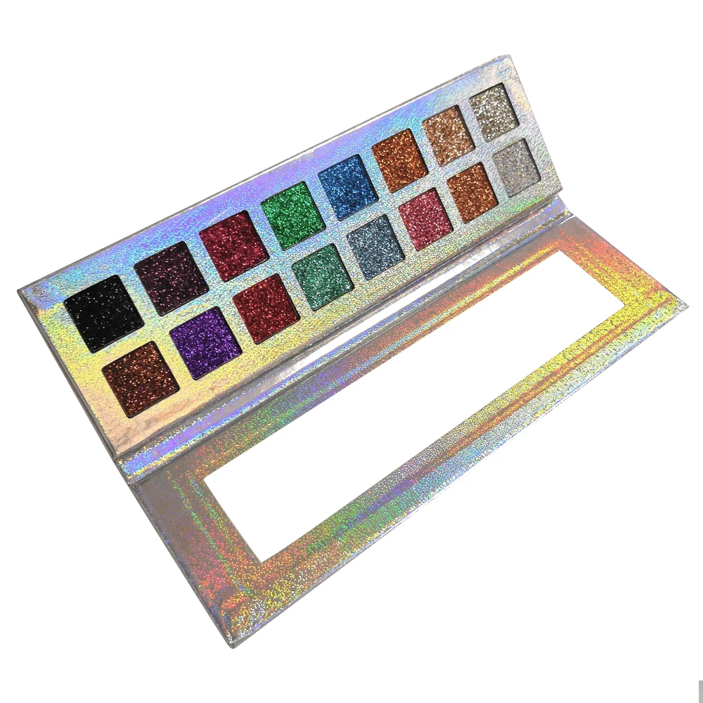

Private label 16 color eyeshadow palette glitter eyeshadow palette for eyes makeup