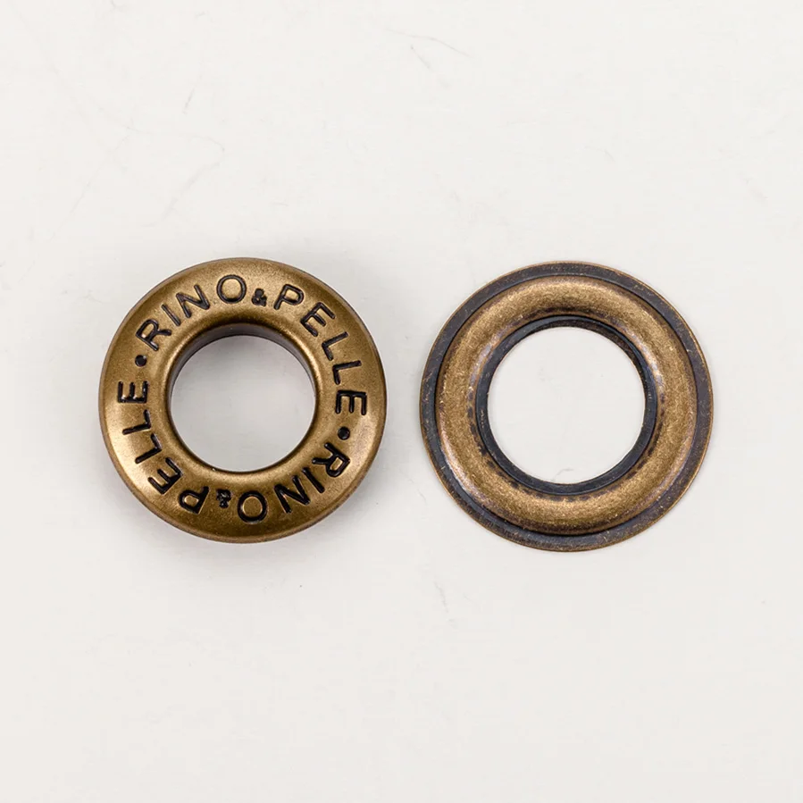 

Custom made 9mm round copper brass metal eyelets for handbag, As per your request