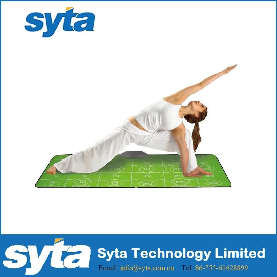 
2016 Yoga dancing mat with Wireless TV Game player 