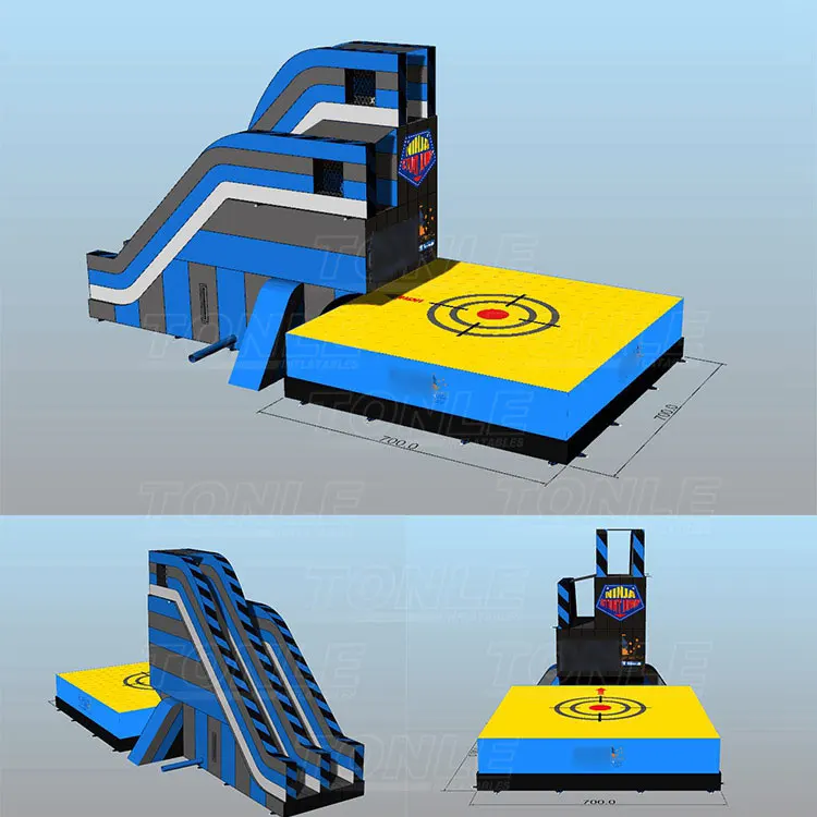 inflatable stunt bag