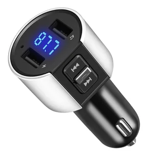 Car FM Transmitter Dual USB Charger