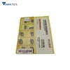 competitive price Mitsubishi carbide indexable milling insert AOMT184804PEER-M-VP15TF insert for face milling cutter