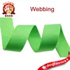 Fruit Green nylon plain webbing, Antibacterial and antifungal webbing,webbing factory wholesale.