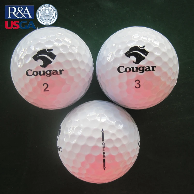 
80-90 Hardness Two Piece white golf Ball bulk ball 
