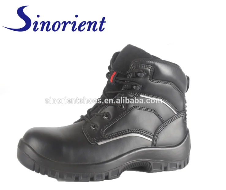 High Quality Custom Made Genuine Leather Half Knee Wholesale Steel Toe