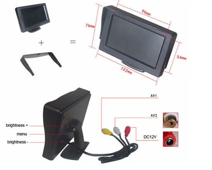 Дисплей 4 дюйма. Монитор 4.3 дюйма CARPRIME. Монитор CCTV Monitor VV-12 TVS. TFT LCD, 4,3 дюйма, 35-4400 м. Монитор 4.3 дюйма для камеры заднего в сантиметрах.