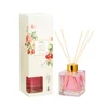 100ml New Design Square Glass Bottle Liquid Air Freshener Type Reed Diffuser