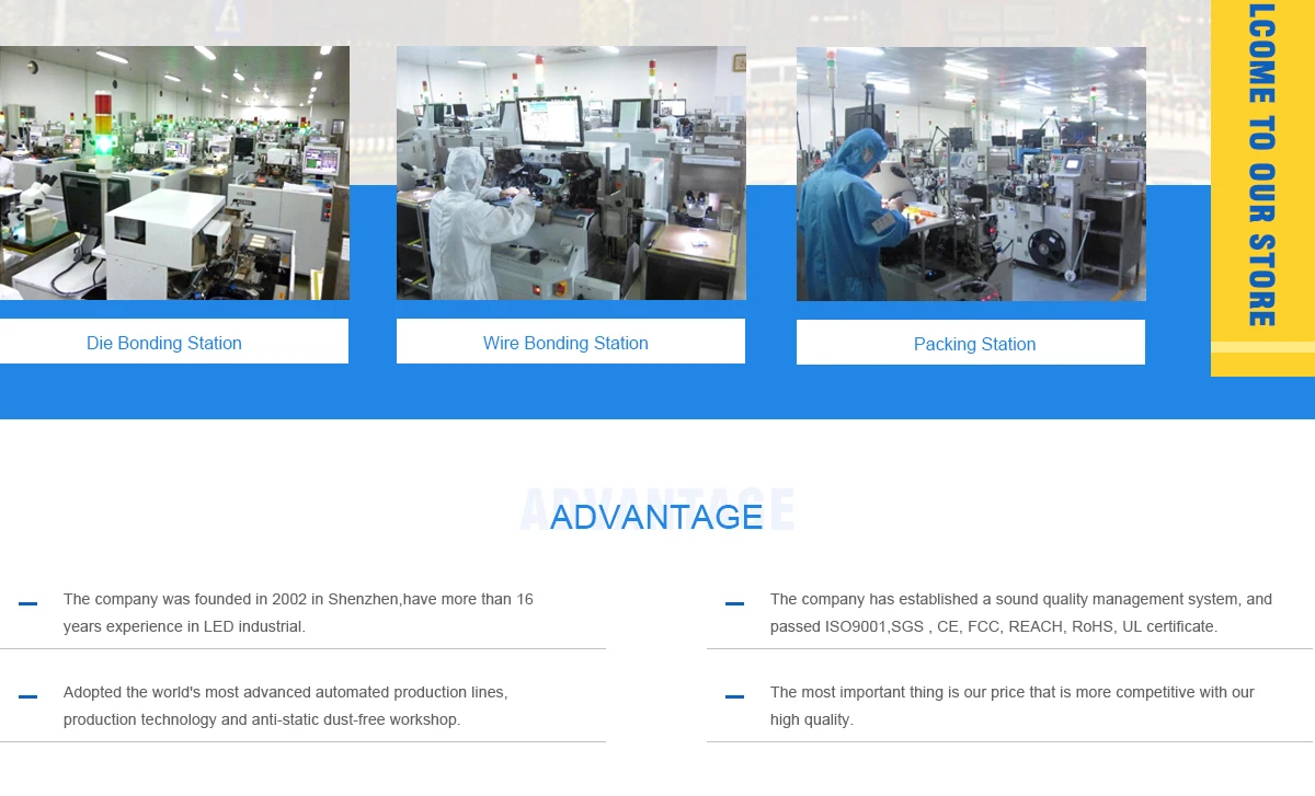 Harvatek Optoelectronics (Shenzhen) Co., Ltd. 0603 SMD Led Diodes