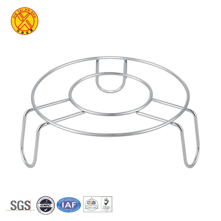 Multi Purpose Stainless Steel Metal Wire Steam Rack for Kitchen Utensil ...