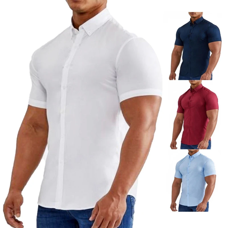 stretch mens shirts