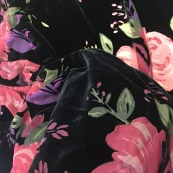 printing silk georgette